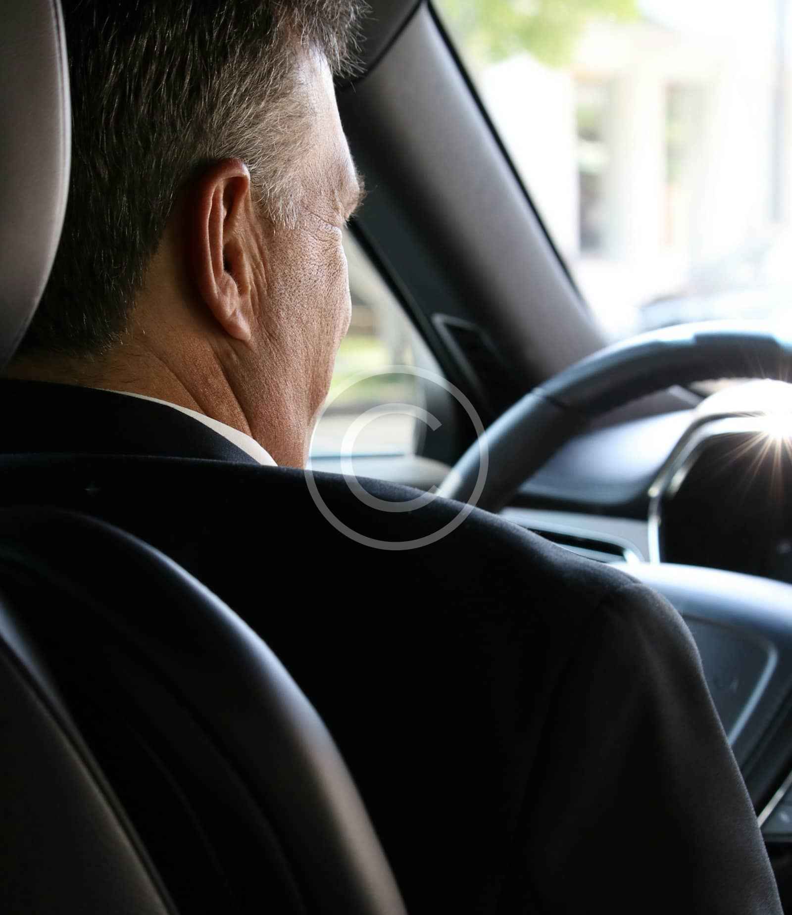 Car with driver